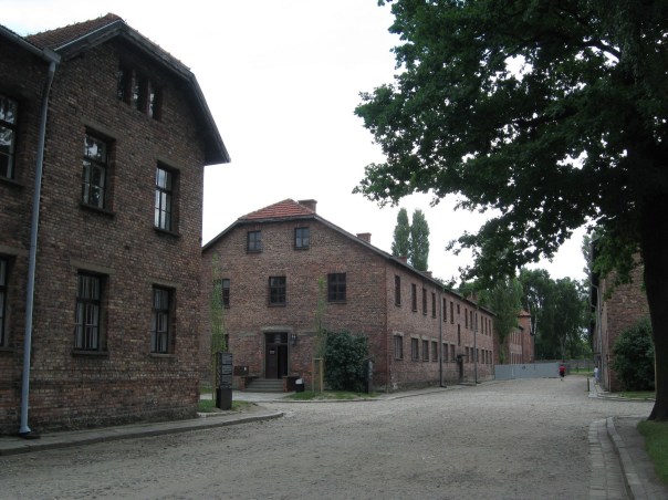 Army barracks which were later converted to prisoner camps